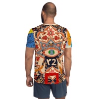 Image 4 of the Mix All-Over Print Men's Athletic T-shirt