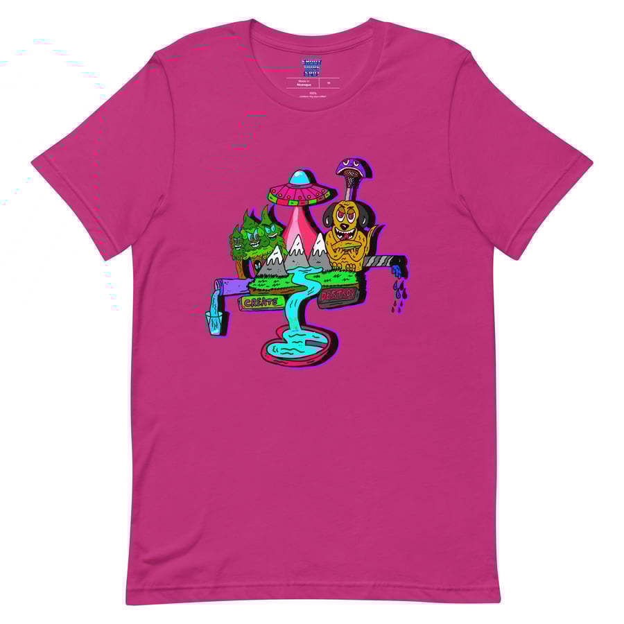 Image of Create or Destroy Unisex T Shirt