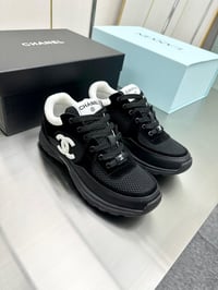 Image 3 of White logo CC trainers🤍✨