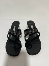 Image 2 of Manolo Blahnik Thong Toe Sandals