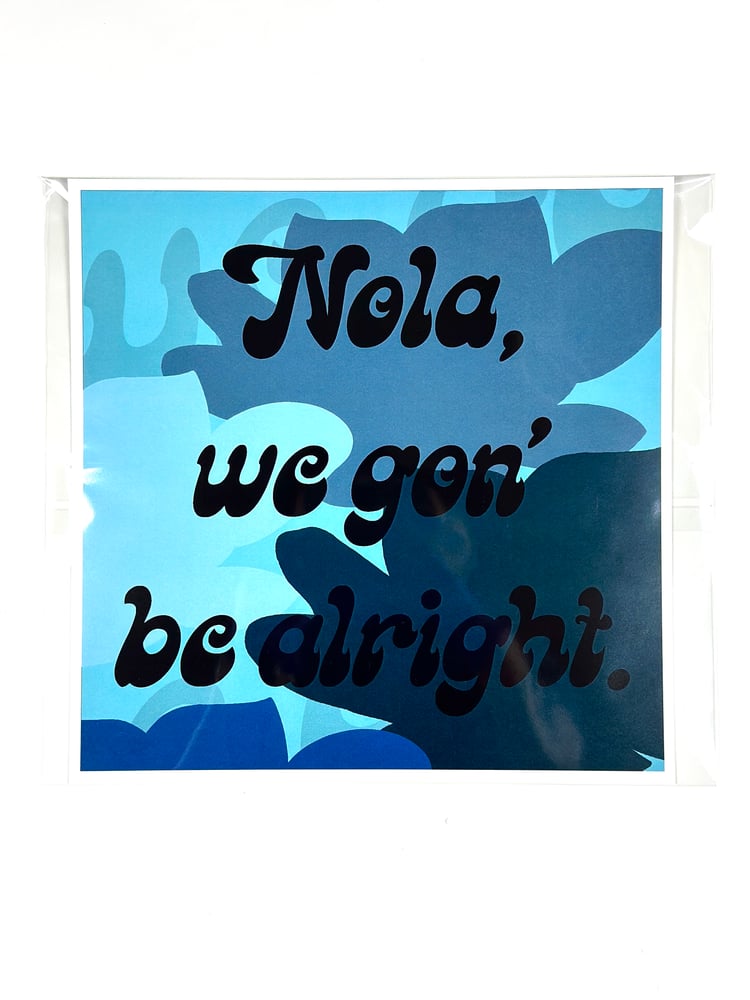 Image of Magnolia Blue Print.