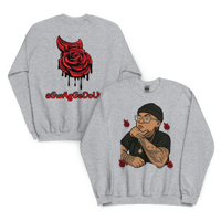 Image 2 of Swagged Out Rose Sweater 