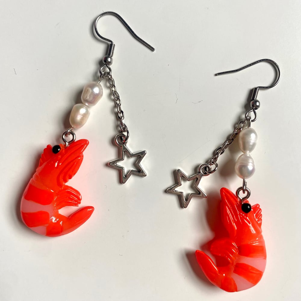 Image of Scrumptious Shrimp Earrings
