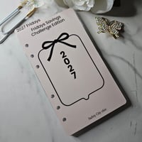 Image 11 of 2027 Friday Savings Challenge With Envelopes A6