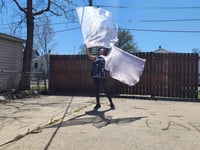 Image 2 of Healing worship flags - Sweet Communion(pink) Child