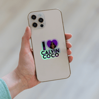Image 2 of I 💜 Calvin CoCo Holographic