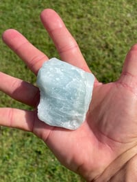 Image 9 of Blue Aquamarine Raw Chunk Specimen #1856