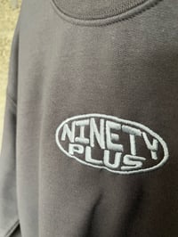 Image 3 of Embroidered Sweatshirt - Charcoal
