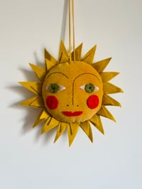 Image 2 of Gold Hanging Sun Charm 3 