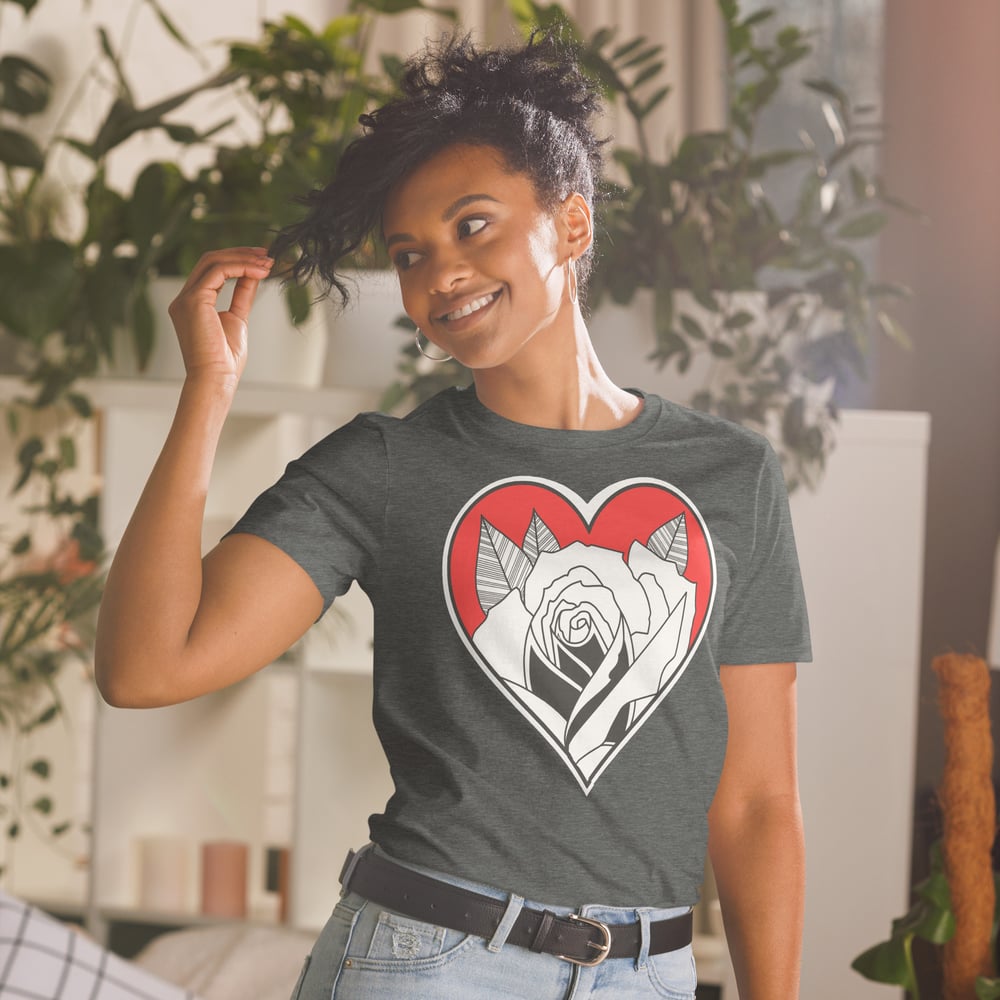 Heart & Rose Unisex T-Shirt