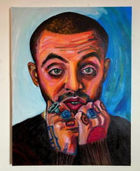 Image 3 of OG Mac Miller Painting 18x24” on Canvas 