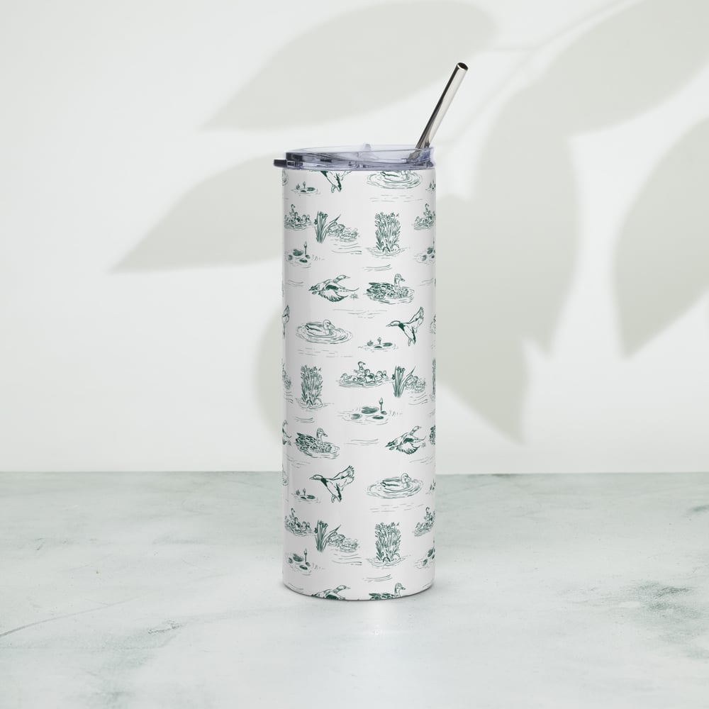 All the Ducks I Give Stainless steel tumbler