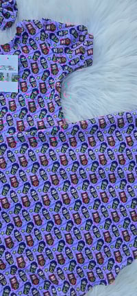 Image 3 of Kpop dress and bow short sleeve 