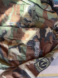 Image 4 of Medium back printed only crow camo jacket