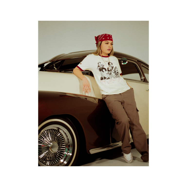 Mi Vida Loca [maroon ringer] 