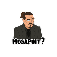 Johnny Depp Megapint Waterproof Vinyl Decal