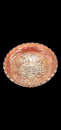 Image 4 of 2 Marigold/Amber Carnival Pieces- Imperial and Indiana 