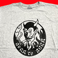Born To Burn Devil Stooge Shirt Night of The Demons