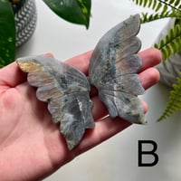 Image 5 of Labradorite Butterfly with Stand