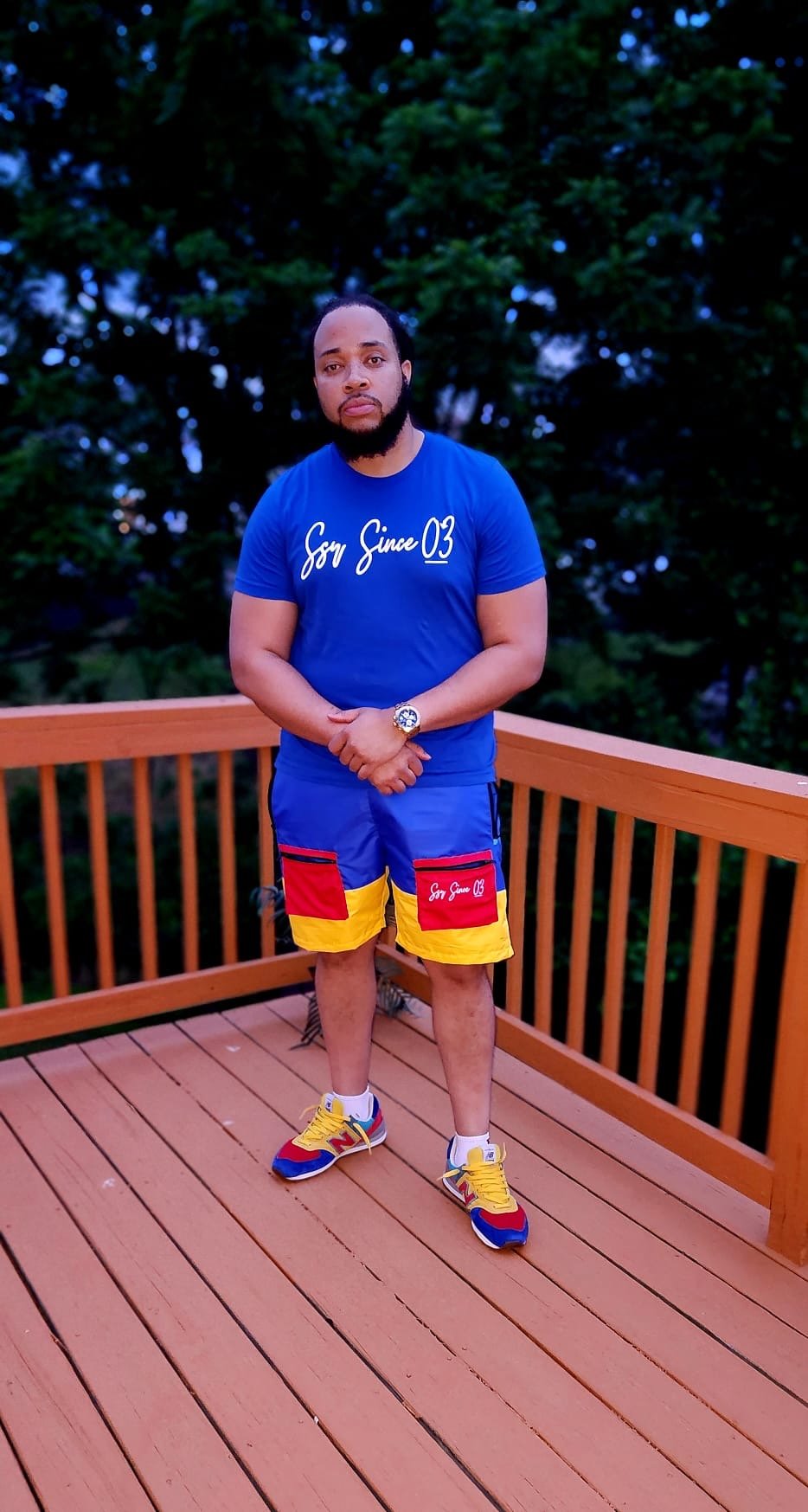 Tech Shorts: Red/Blue