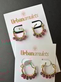 Image 5 of Ruby Swing Earrings