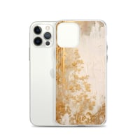 Image 13 of White and Gold Tattered Texture Goth Lolita Kawaii Baroque Clear Case for iPhone®