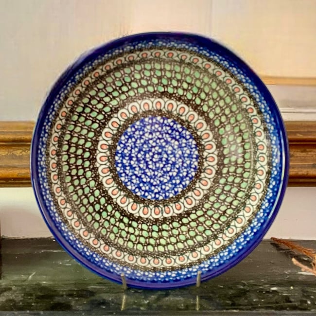 Handpainted Circular Plate