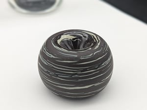 Inkwell : Burled Walnut
