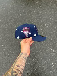 Image 2 of PARTLY CLOUDY NAVY RED ARIZONA DIAMONDBACKS CUSTOM FITTED CAP