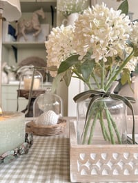 Image 3 of White Ditsy Hydrangeas ( set of 6 )