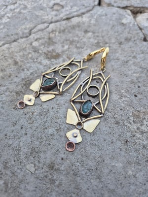 Apatite earrings 