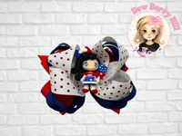 Red, White, & Blue Girl