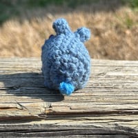 Image 3 of Crochet Bunny Rabbit Blue