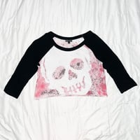 Image 1 of devil wing crop top