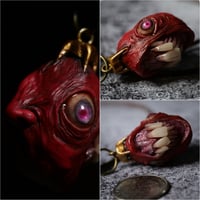 Image 2 of Egg of the King Toothy pendant, OOAK,