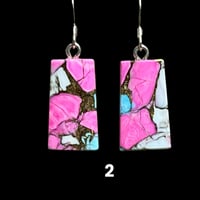 Image 3 of “Cotton Candy” Earrings (#18)