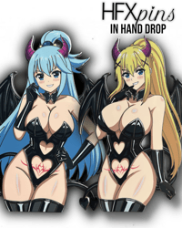 Image 1 of Sexy Succubaes: Darkness & Aqua