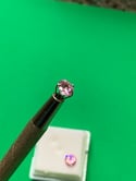 Radiant Pink CZ 6mm