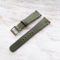 Image 4 of Green Horween Chromexcel Strap