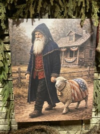 Image 2 of #1 .. The Olde Patriot ~ 16x 20 ~ Canvas Wrap