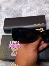 Image 2 of Black Balenciaga Shades