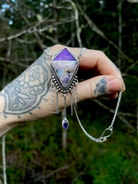 Image 4 of Sugilite & Tiffany Stone Talisman