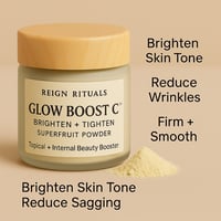 🌿 Glow Boost C™ – Brighten + Tighten Superfruit Powder✨ Collagen-Boosting Vitamin C