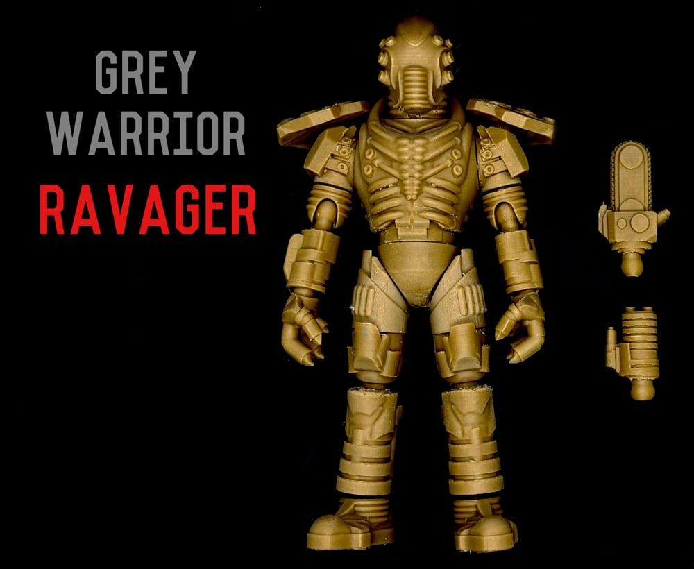 Image of Grey Warrior : Ravager 6”