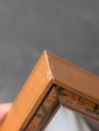 Image 4 of vintage wooden mirror set