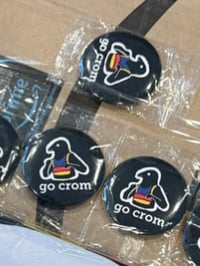 Go Crom Button Badge