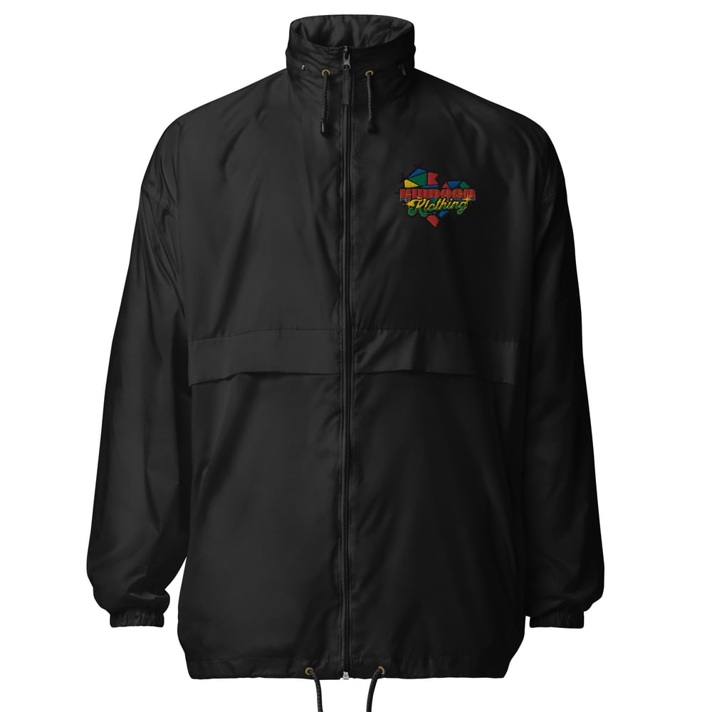 Image of Unisex Blakk Windbreaker 