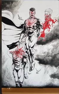 “DEATH OF HOMELANDER INKS” 11 x 17!