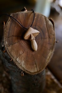 Image 2 of Mushroom  Pendant Necklace 