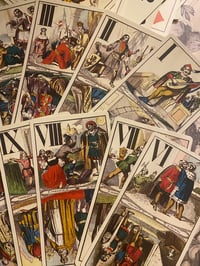 Image 4 of Fac-similé Du Tarot De Habsburger, 1800-1993, Piatnik, Complet 